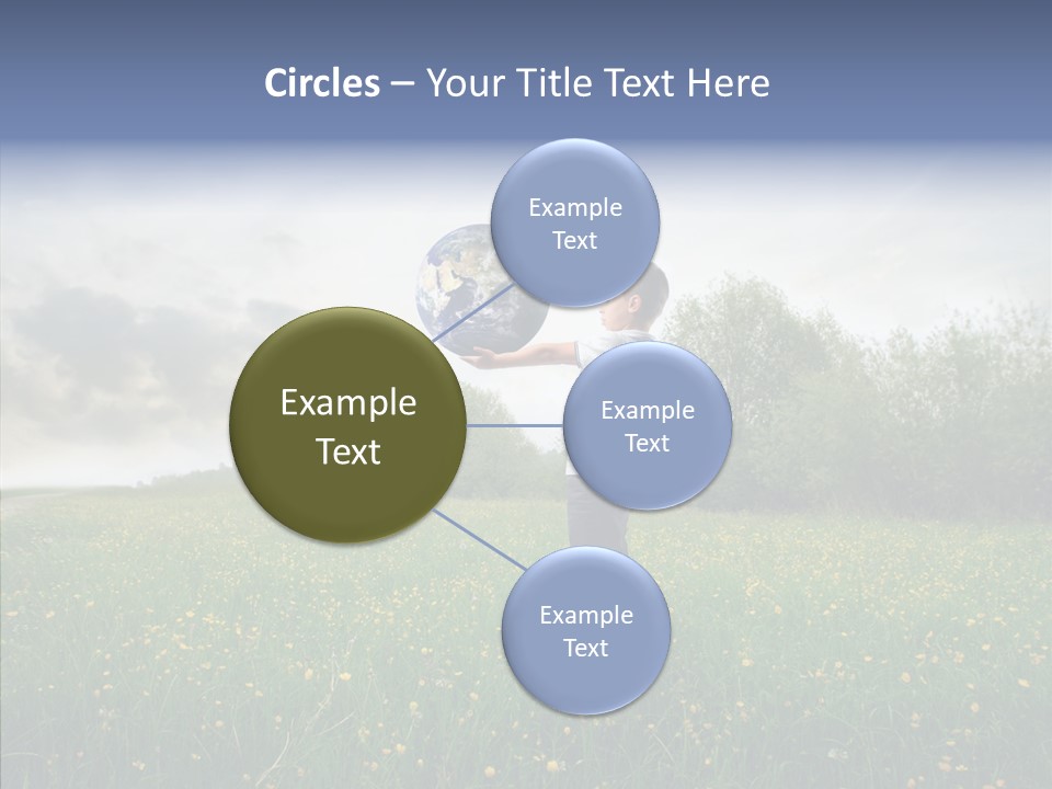 Sunset Keep Outdoor PowerPoint Template