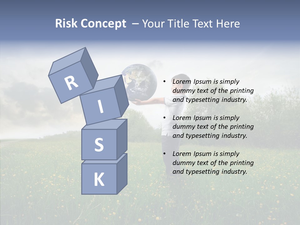 Sunset Keep Outdoor PowerPoint Template