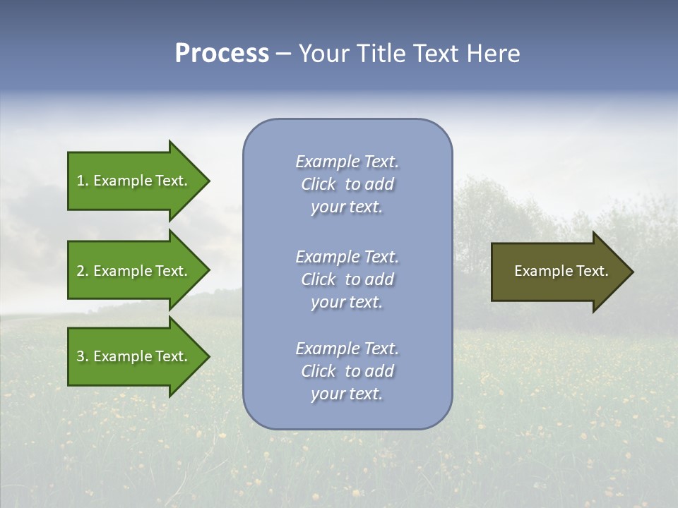 Sunset Keep Outdoor PowerPoint Template