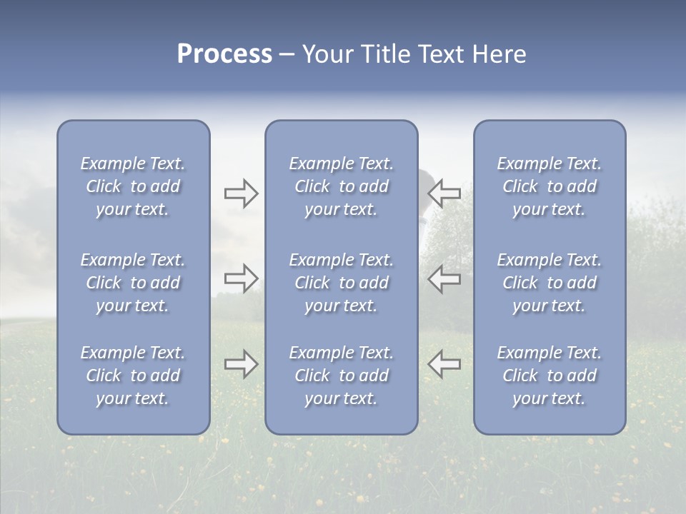Sunset Keep Outdoor PowerPoint Template