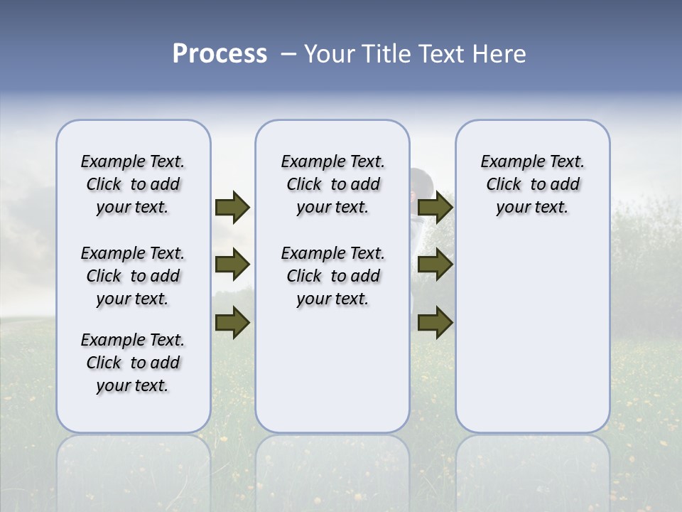 Sunset Keep Outdoor PowerPoint Template