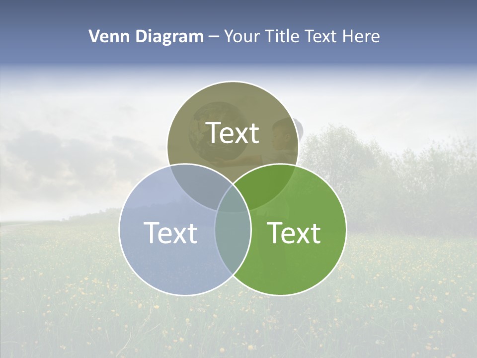 Sunset Keep Outdoor PowerPoint Template