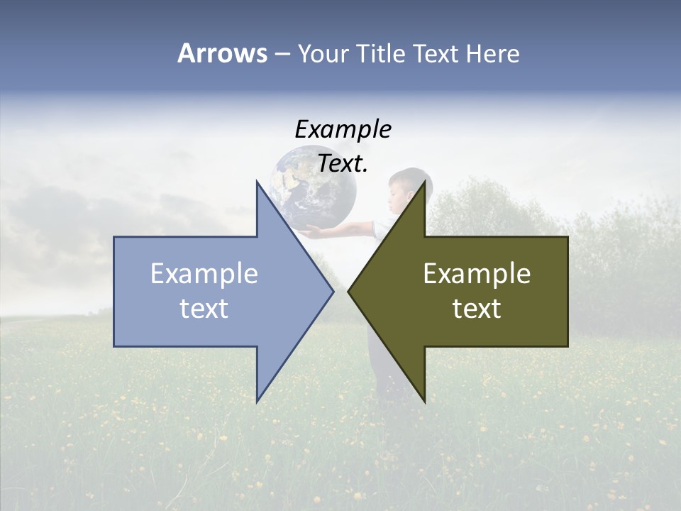 Sunset Keep Outdoor PowerPoint Template