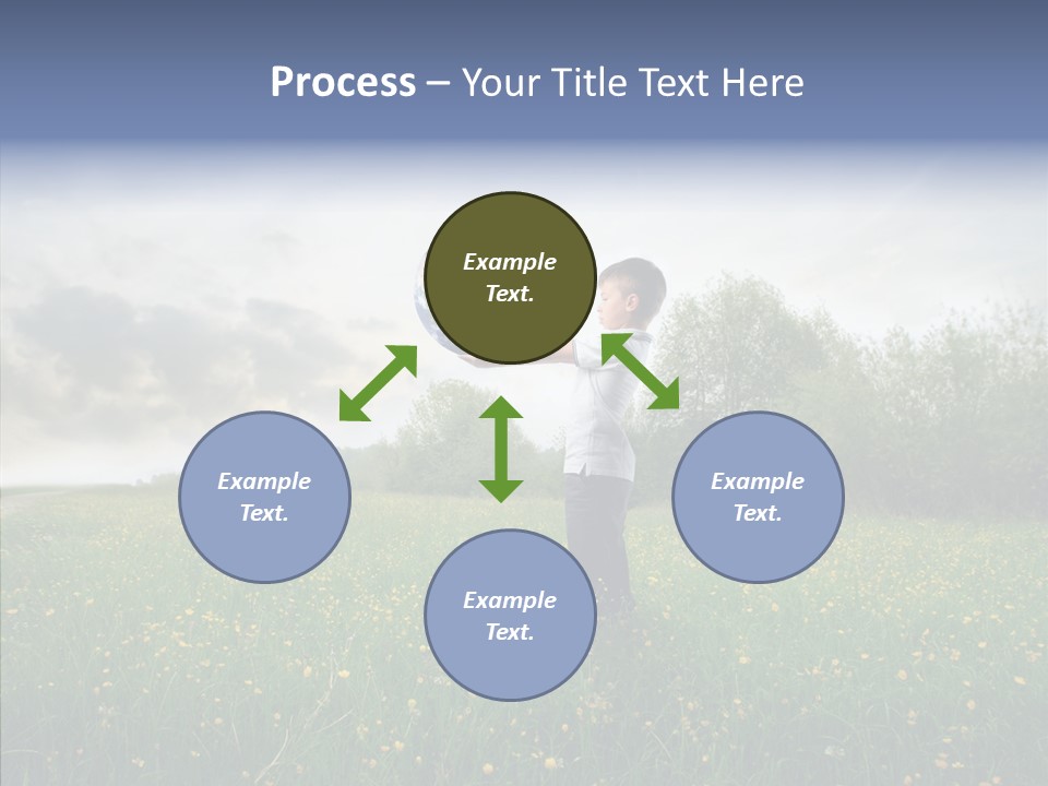 Sunset Keep Outdoor PowerPoint Template