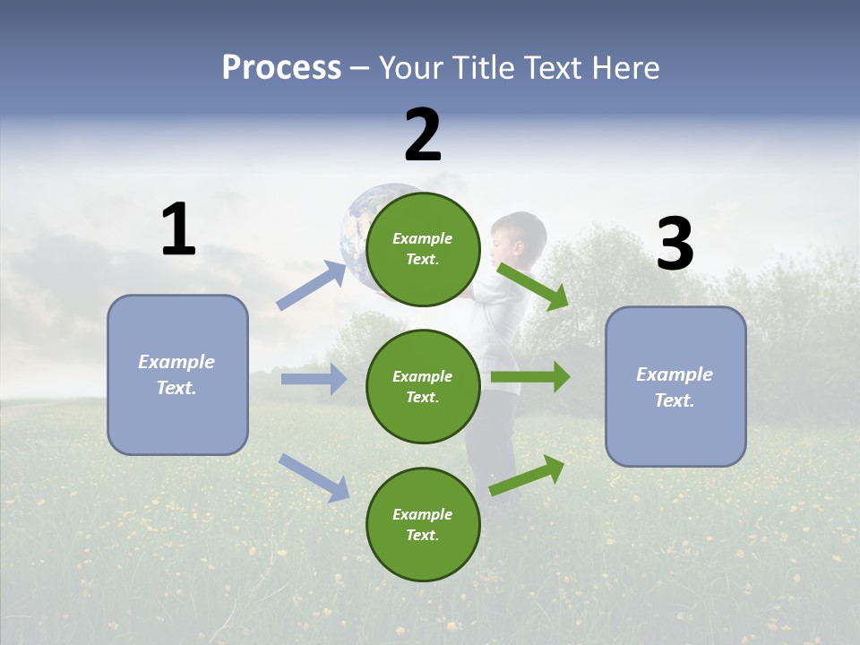 Sunset Keep Outdoor PowerPoint Template