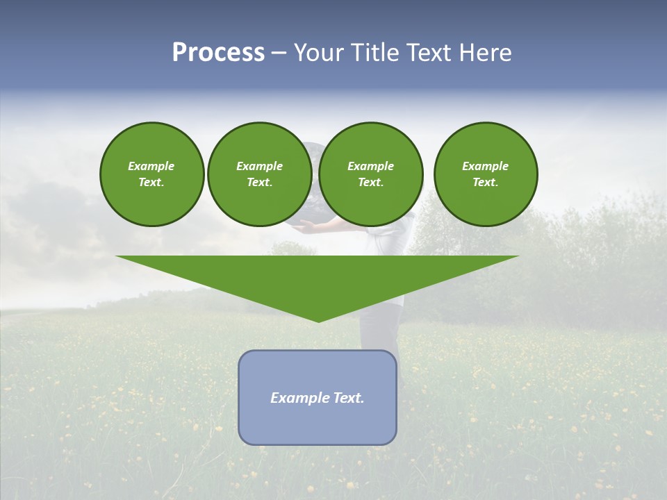 Sunset Keep Outdoor PowerPoint Template