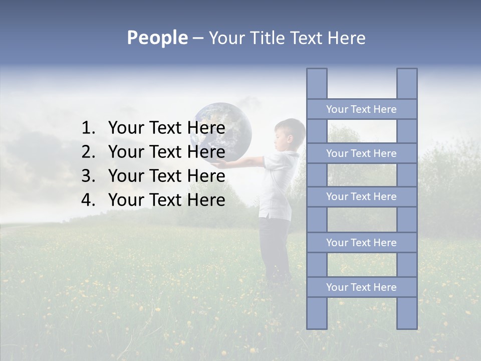 Sunset Keep Outdoor PowerPoint Template