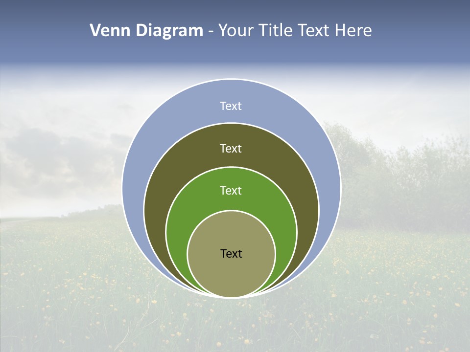 Sunset Keep Outdoor PowerPoint Template