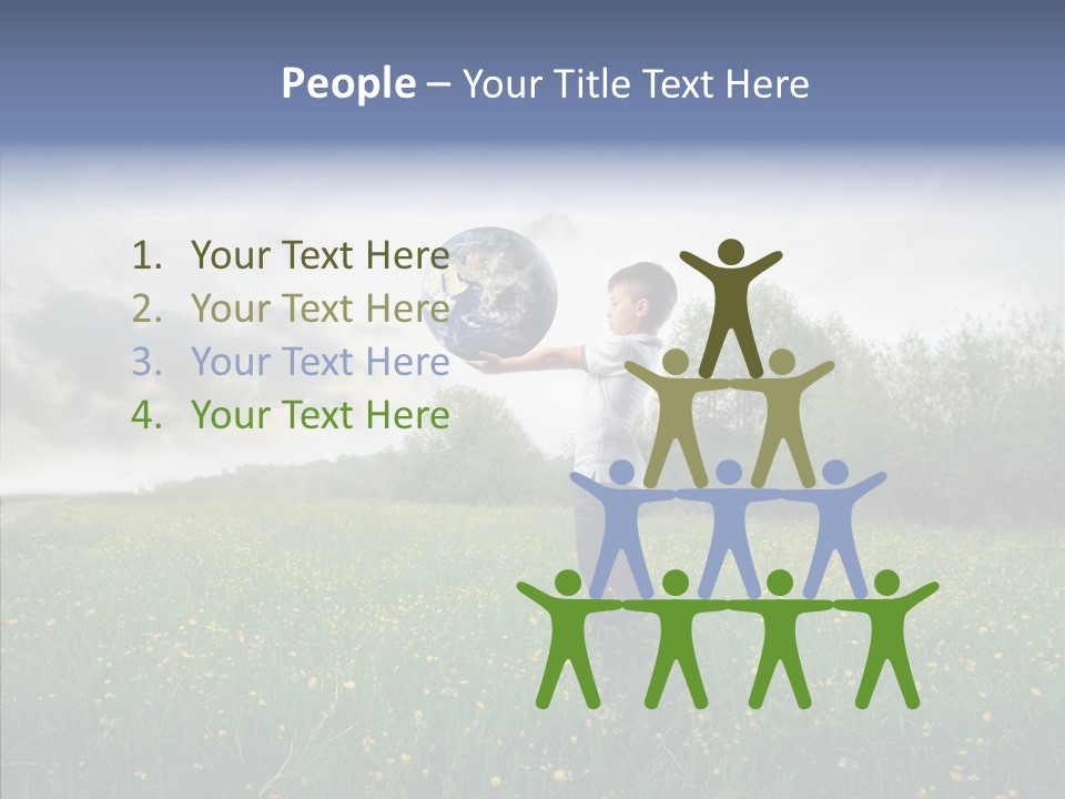 Sunset Keep Outdoor PowerPoint Template