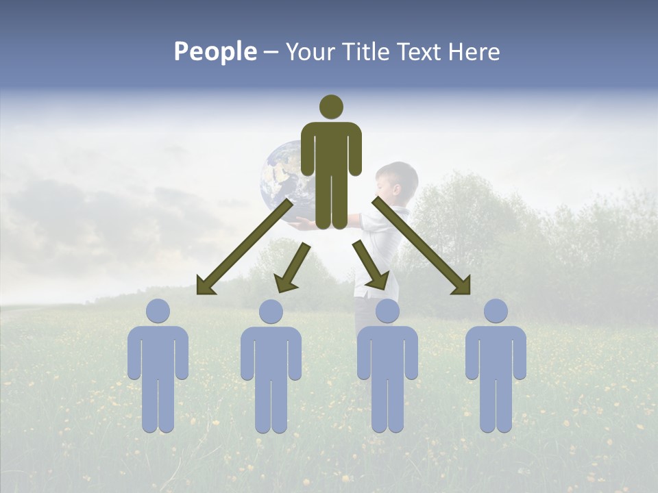 Sunset Keep Outdoor PowerPoint Template