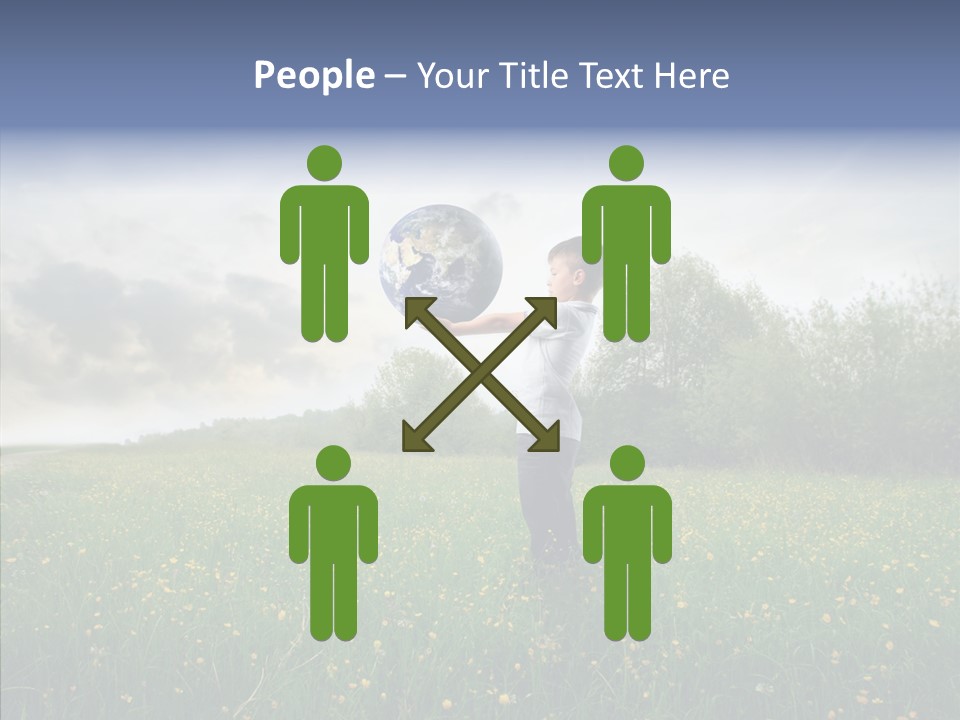 Sunset Keep Outdoor PowerPoint Template