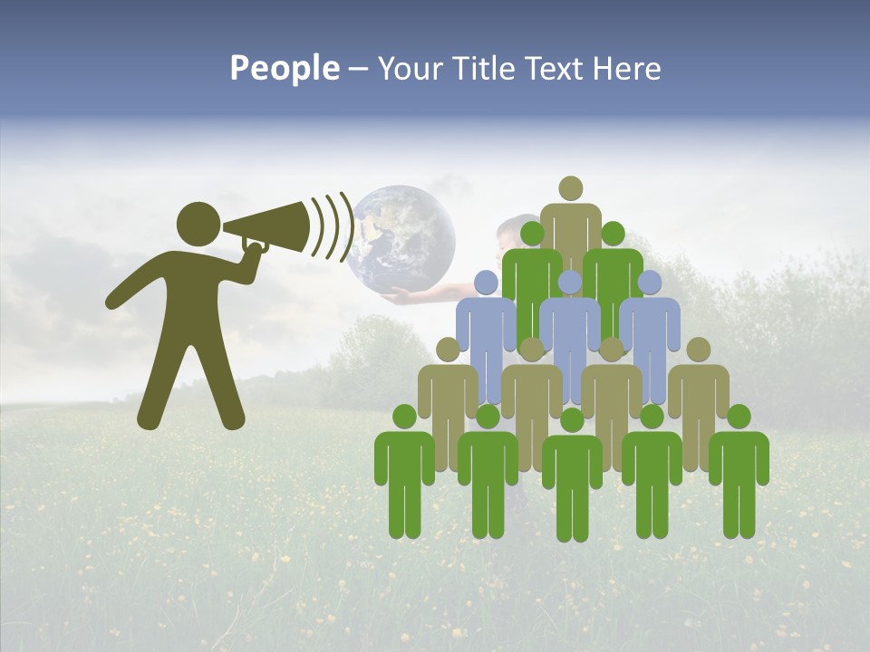 Sunset Keep Outdoor PowerPoint Template