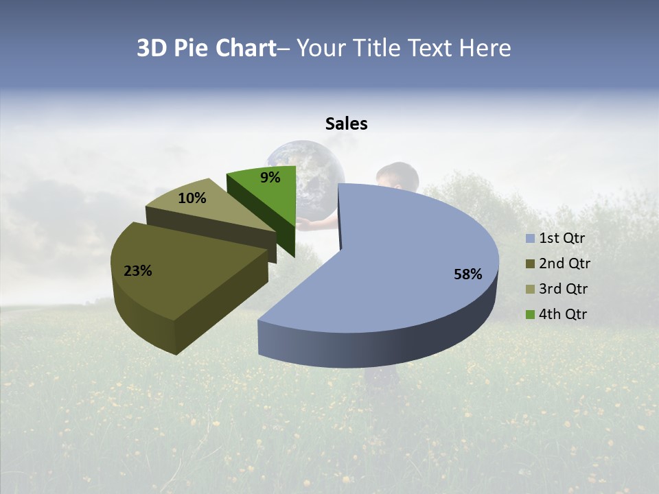 Sunset Keep Outdoor PowerPoint Template