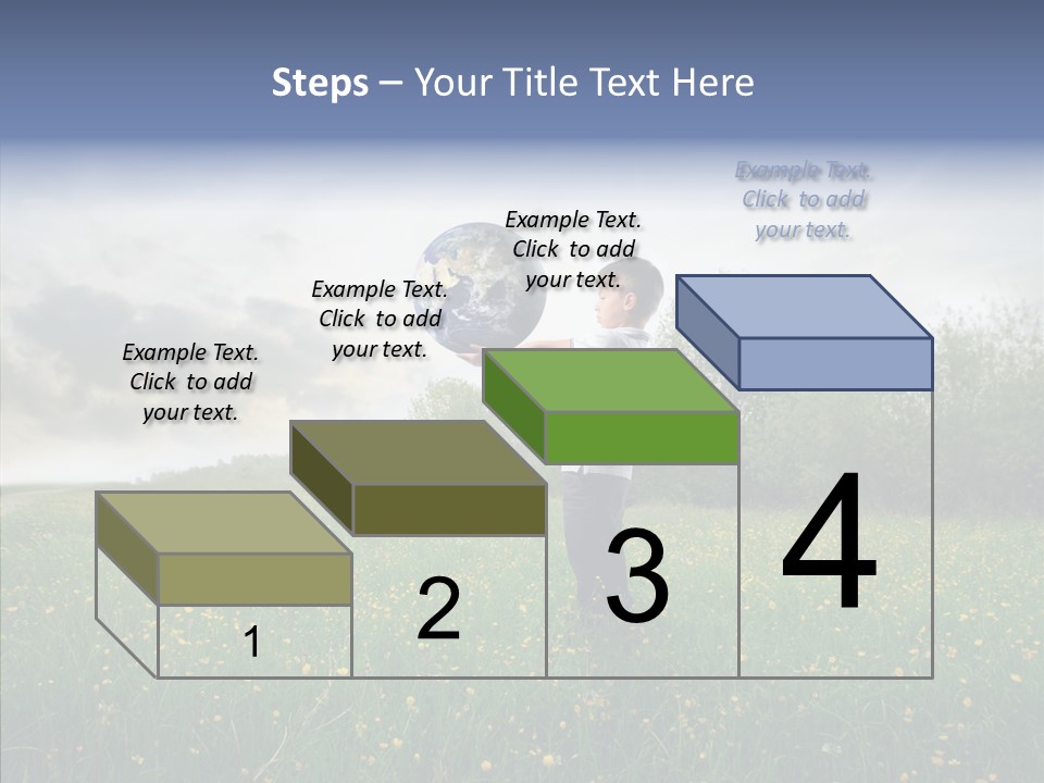 Sunset Keep Outdoor PowerPoint Template