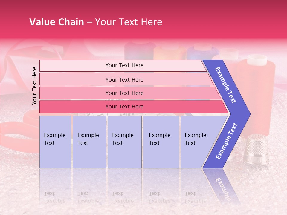 Needle Thread Scissors PowerPoint Template
