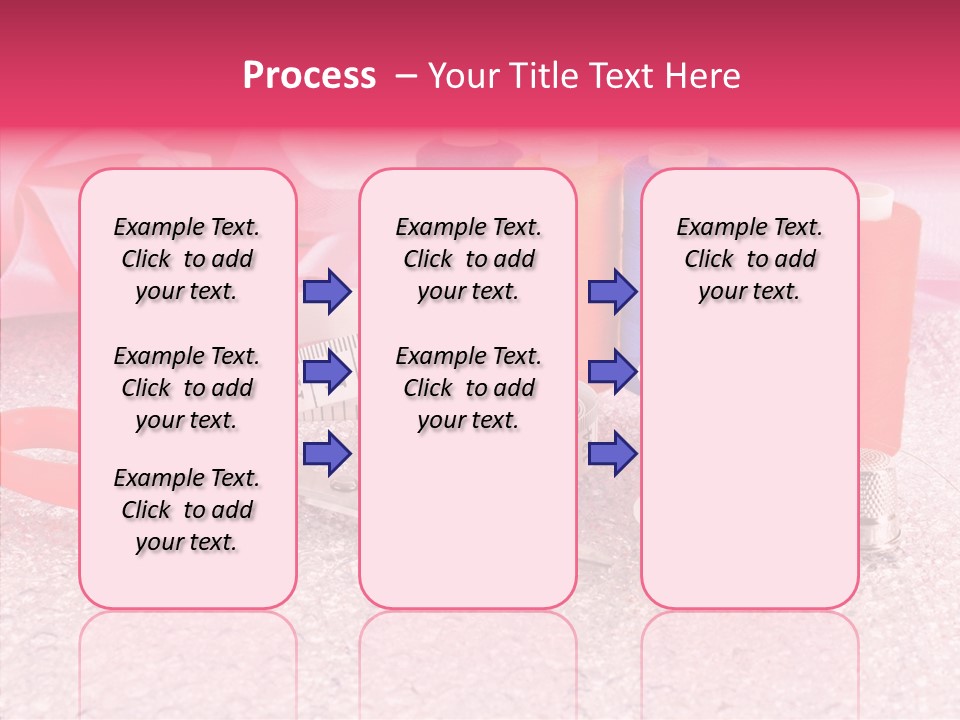 Needle Thread Scissors PowerPoint Template