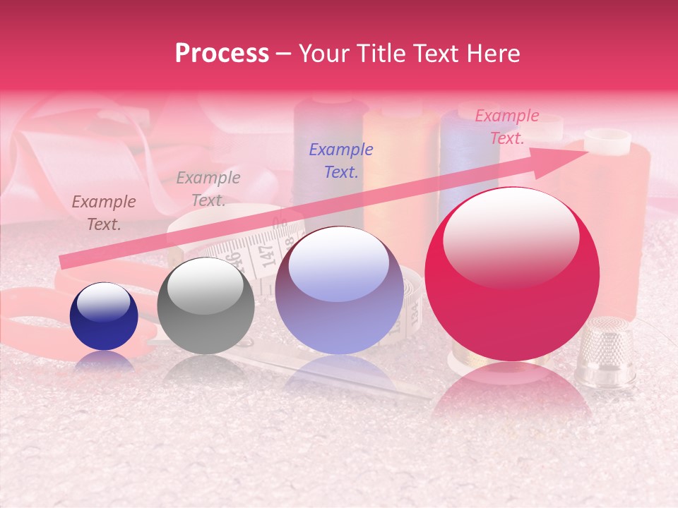 Needle Thread Scissors PowerPoint Template
