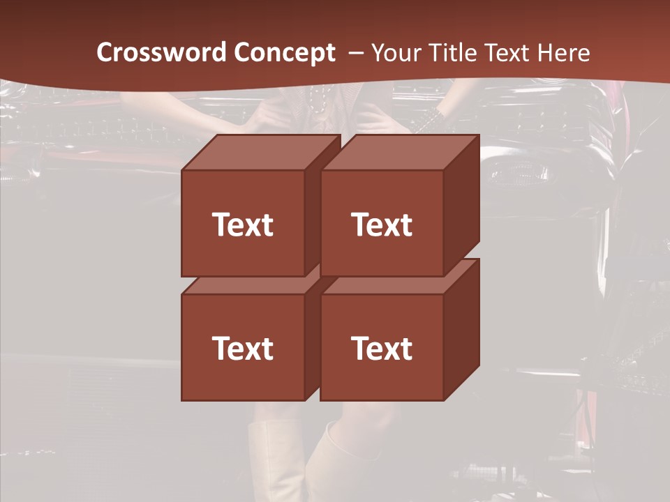 Posture Shoes Light PowerPoint Template
