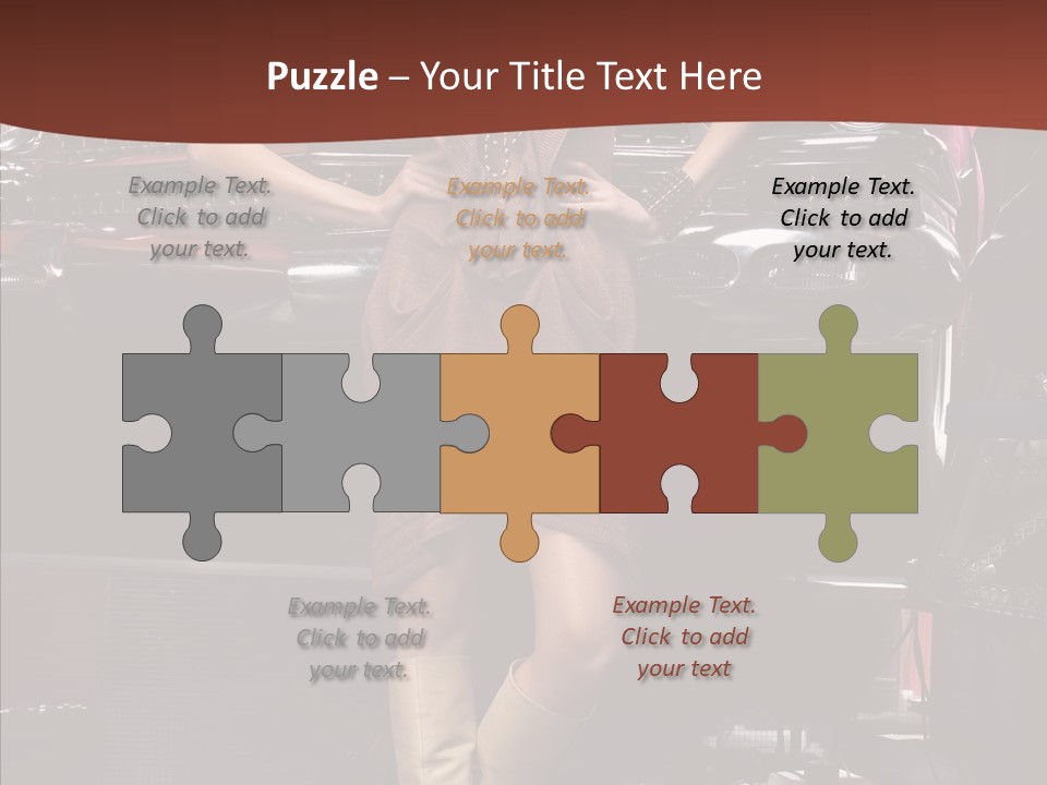 Posture Shoes Light PowerPoint Template