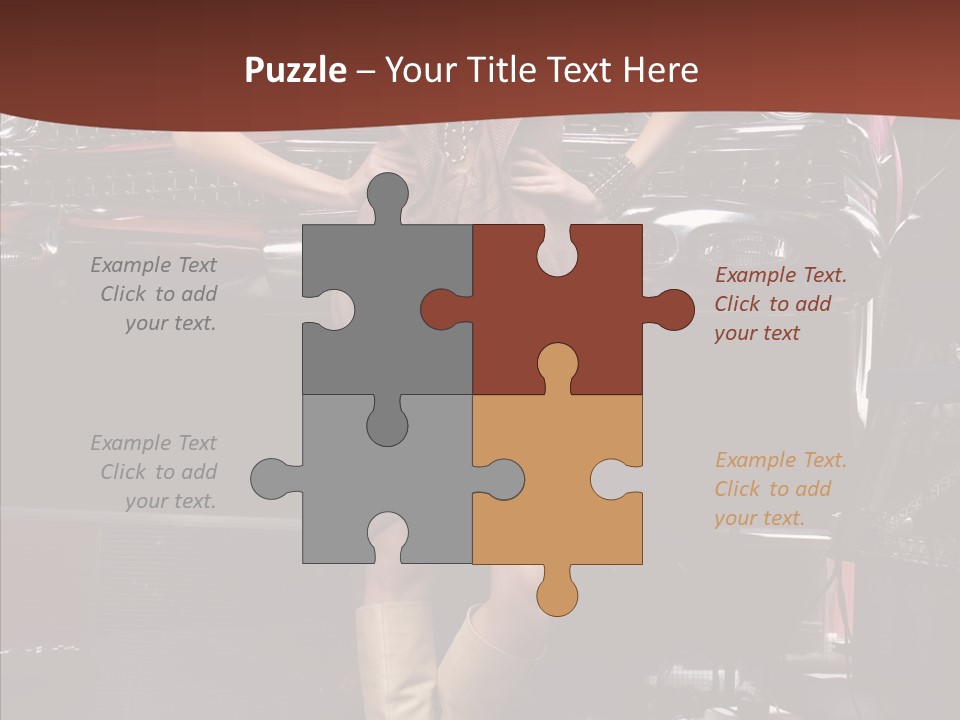 Posture Shoes Light PowerPoint Template