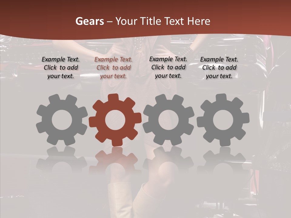 Posture Shoes Light PowerPoint Template