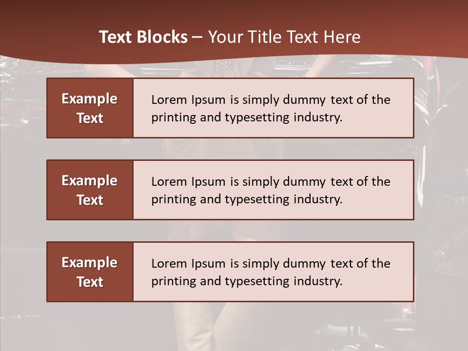 Posture Shoes Light PowerPoint Template