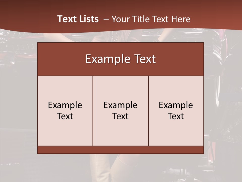 Posture Shoes Light PowerPoint Template