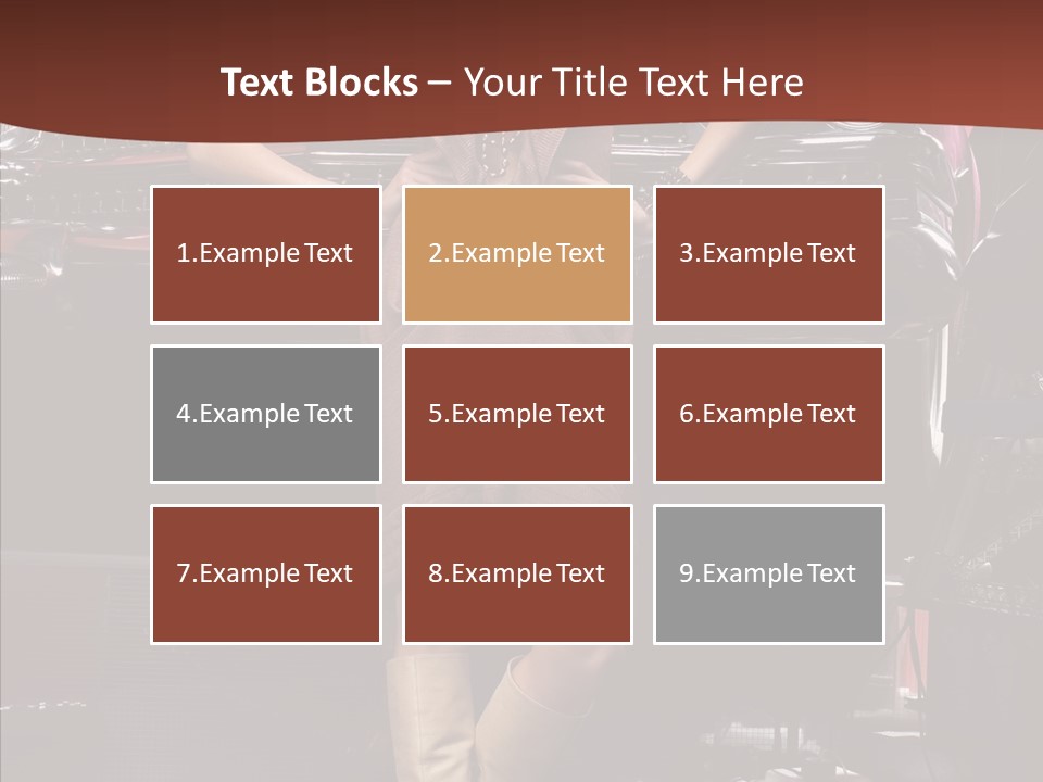 Posture Shoes Light PowerPoint Template