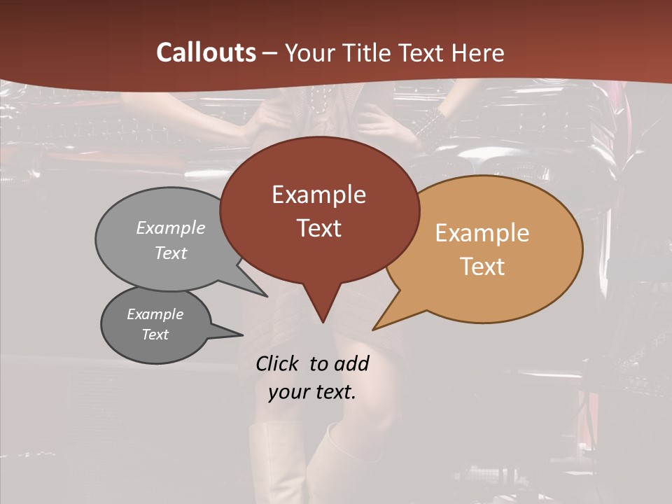 Posture Shoes Light PowerPoint Template