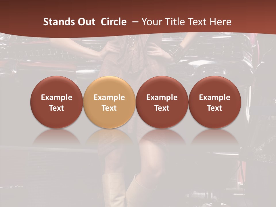 Posture Shoes Light PowerPoint Template