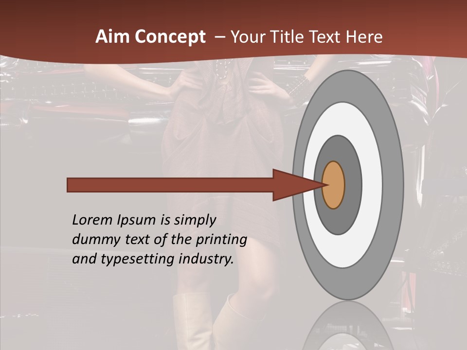 Posture Shoes Light PowerPoint Template