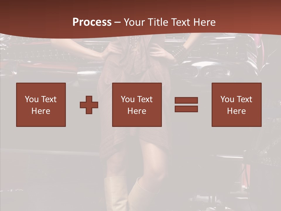 Posture Shoes Light PowerPoint Template