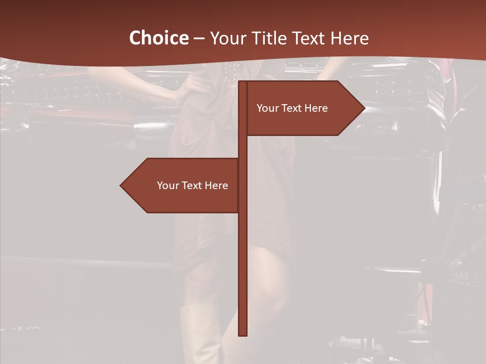 Posture Shoes Light PowerPoint Template