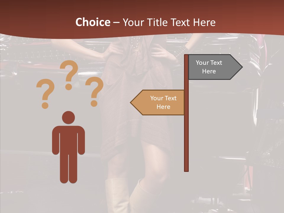 Posture Shoes Light PowerPoint Template