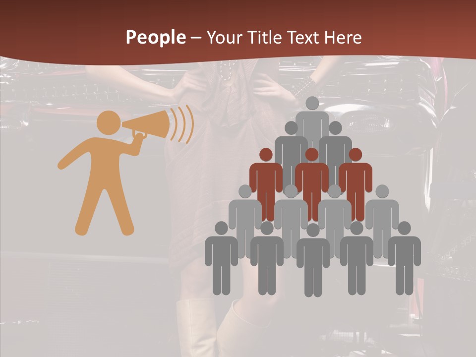 Posture Shoes Light PowerPoint Template