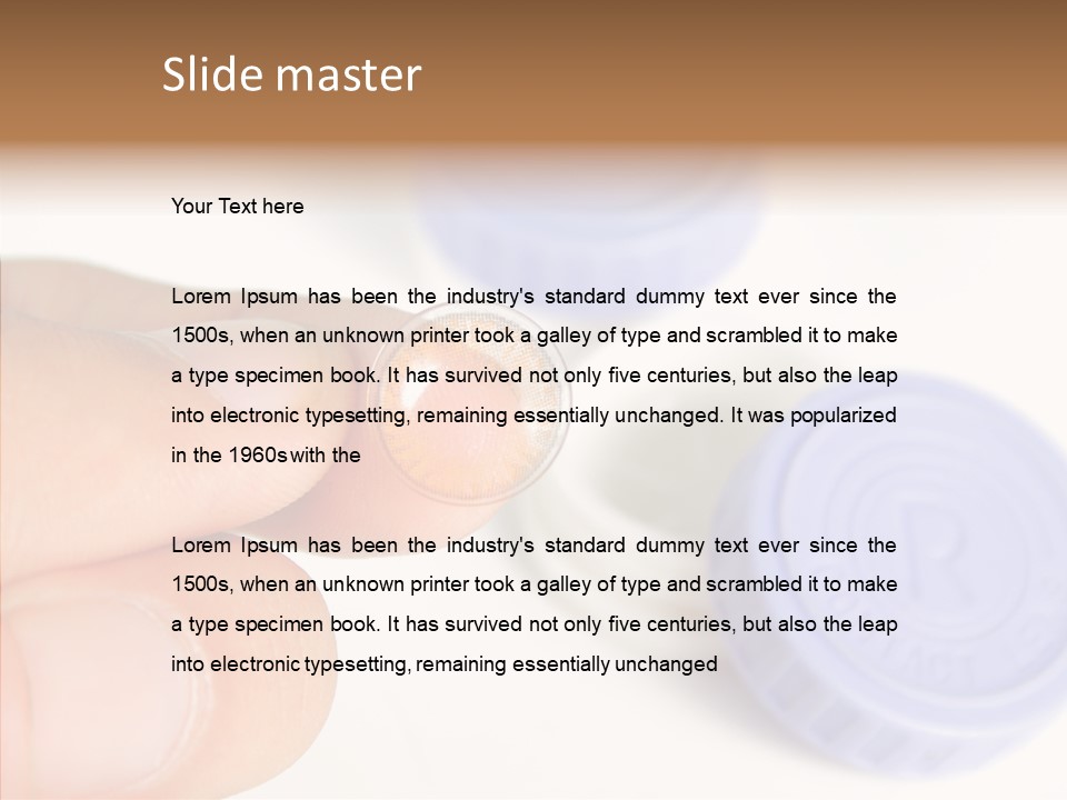 Medicine Focus Object PowerPoint Template