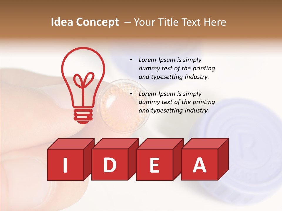 Medicine Focus Object PowerPoint Template