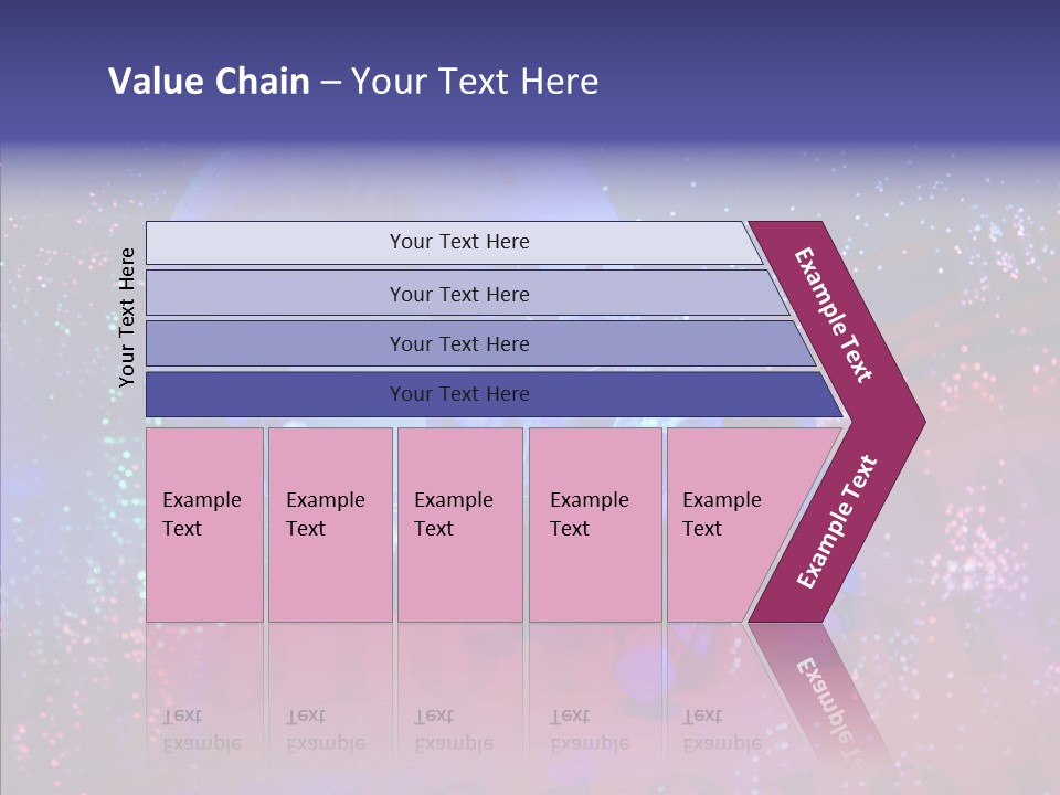 Emitting Technology Earth PowerPoint Template