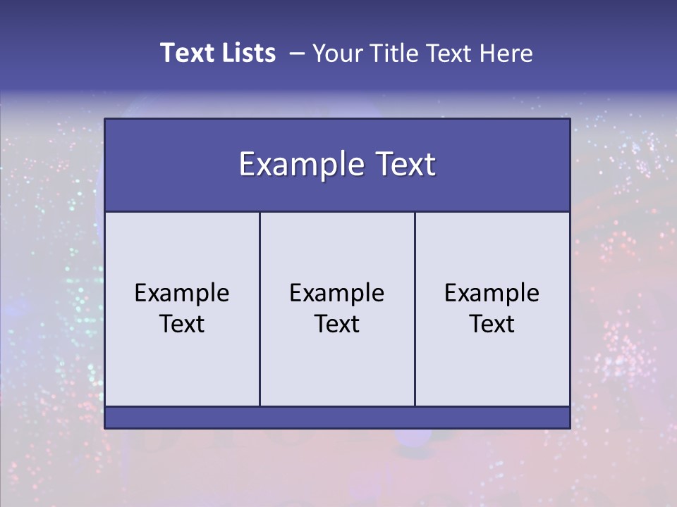 Emitting Technology Earth PowerPoint Template