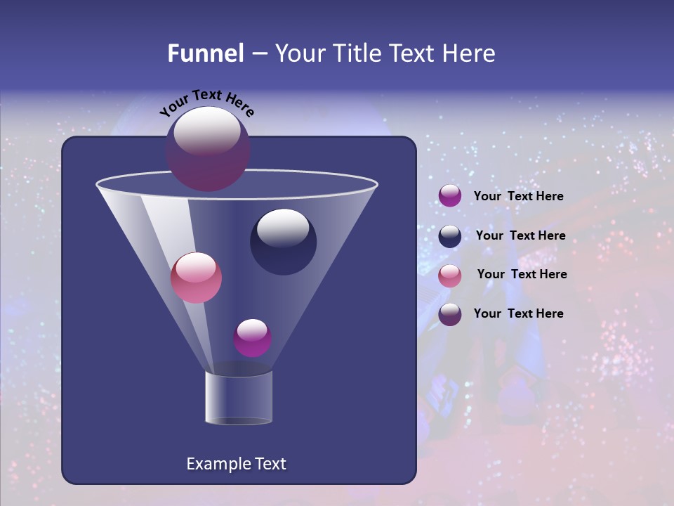 Emitting Technology Earth PowerPoint Template
