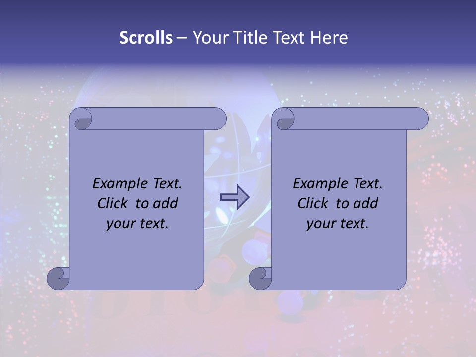 Emitting Technology Earth PowerPoint Template