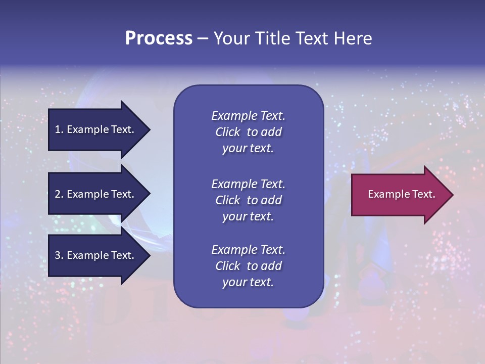 Emitting Technology Earth PowerPoint Template