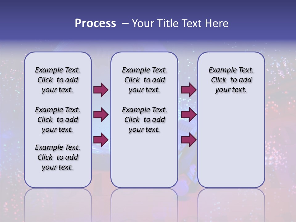 Emitting Technology Earth PowerPoint Template