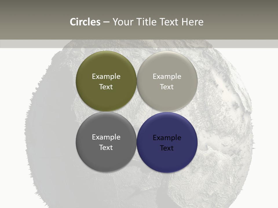 Dead Planet Earth PowerPoint Template
