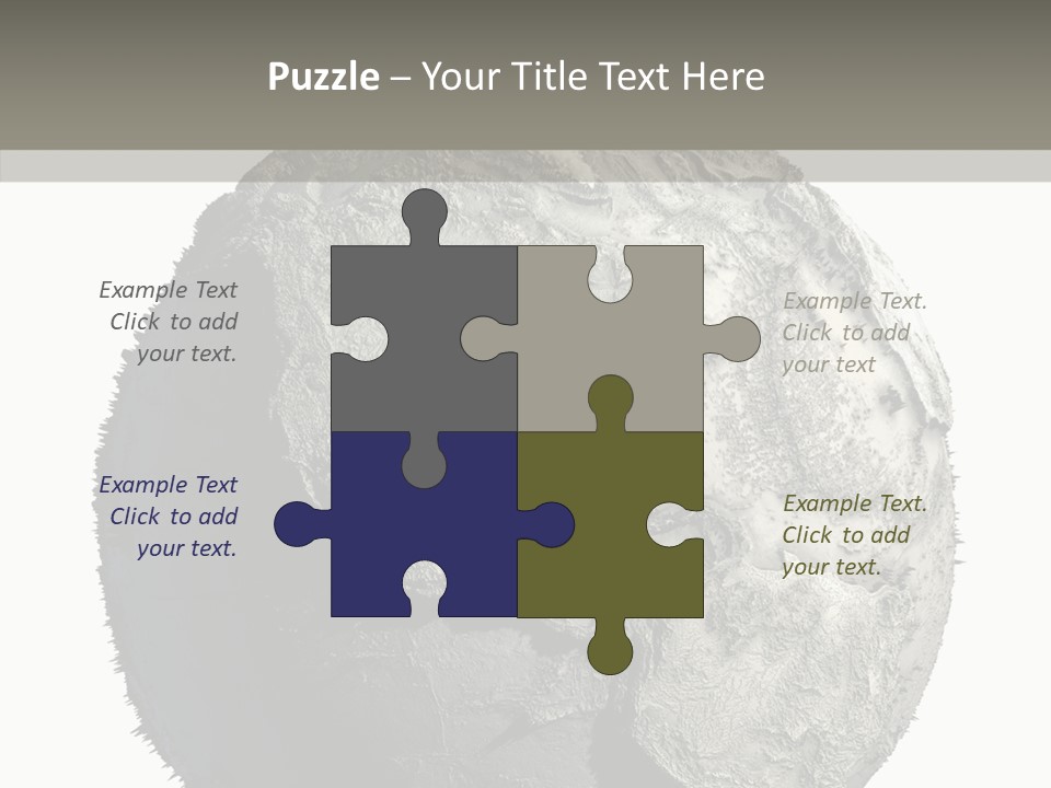 Dead Planet Earth PowerPoint Template