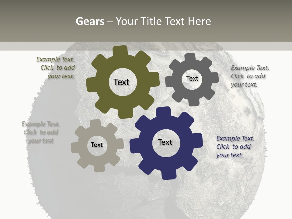 Dead Planet Earth PowerPoint Template