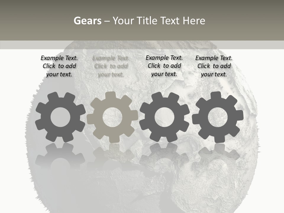 Dead Planet Earth PowerPoint Template