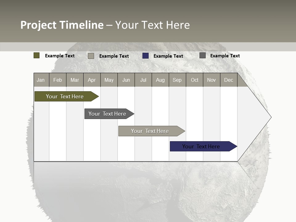 Dead Planet Earth PowerPoint Template