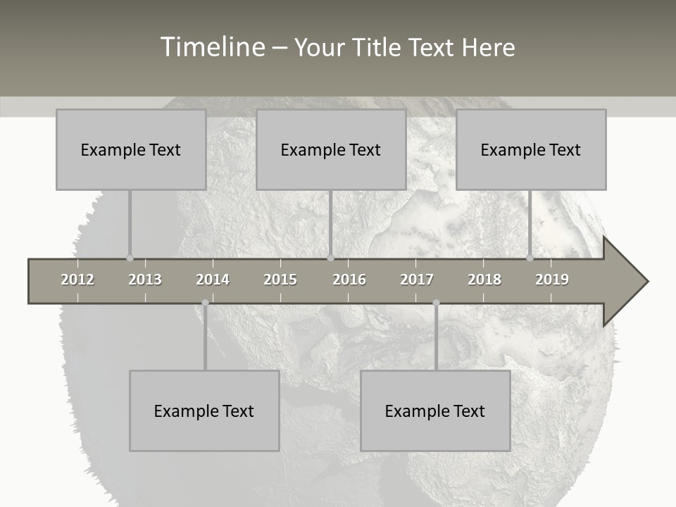Dead Planet Earth PowerPoint Template