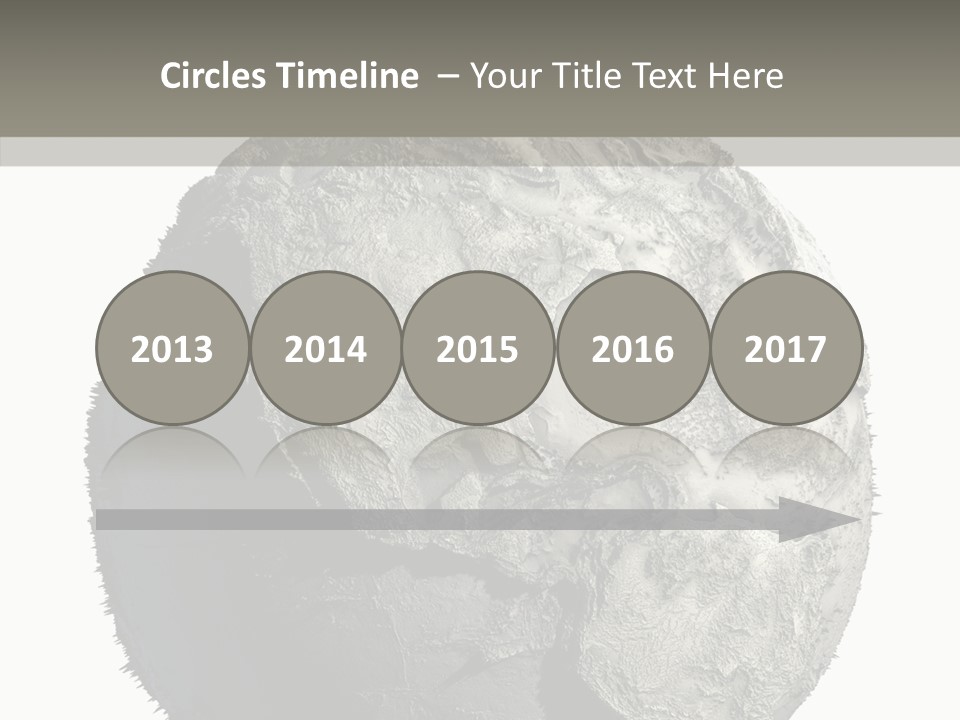 Dead Planet Earth PowerPoint Template